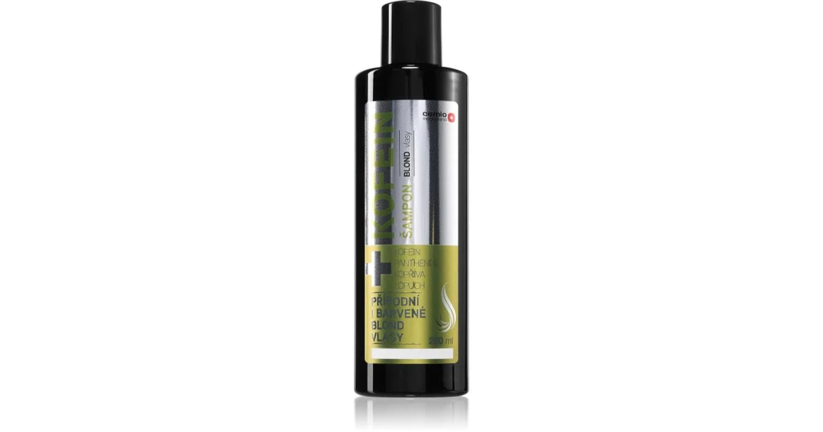 Cemio Kofein Blond Shampoo Alla Caffeina Per Tutti I Tipi Di Capelli Biondi 250 Ml