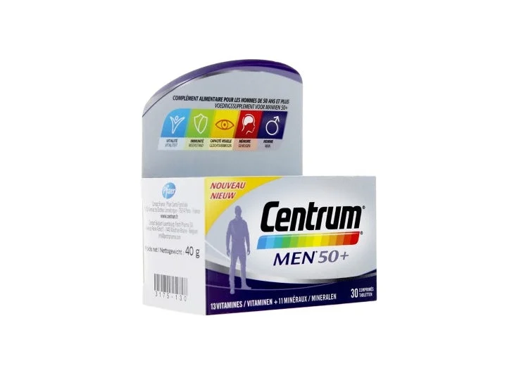 Centrum Men 50+ Scatola da 30 compresse