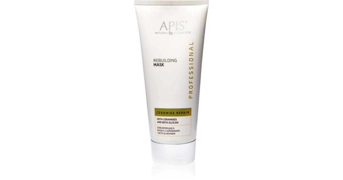 Apis Natural Cosmetics Ceramide Repair maschera ricostruttore con ceramidi 200 ml
