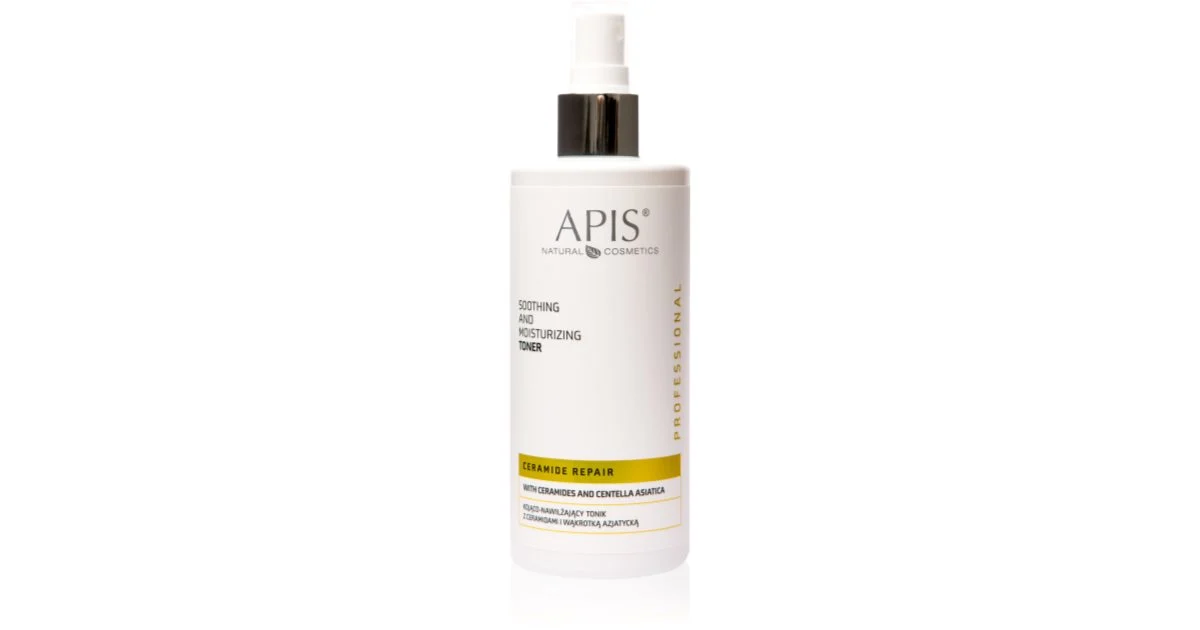 Apis Natural Cosmetics Ceramide Repair lozione tonica idratante e lenitiva per pelli secche 300 ml