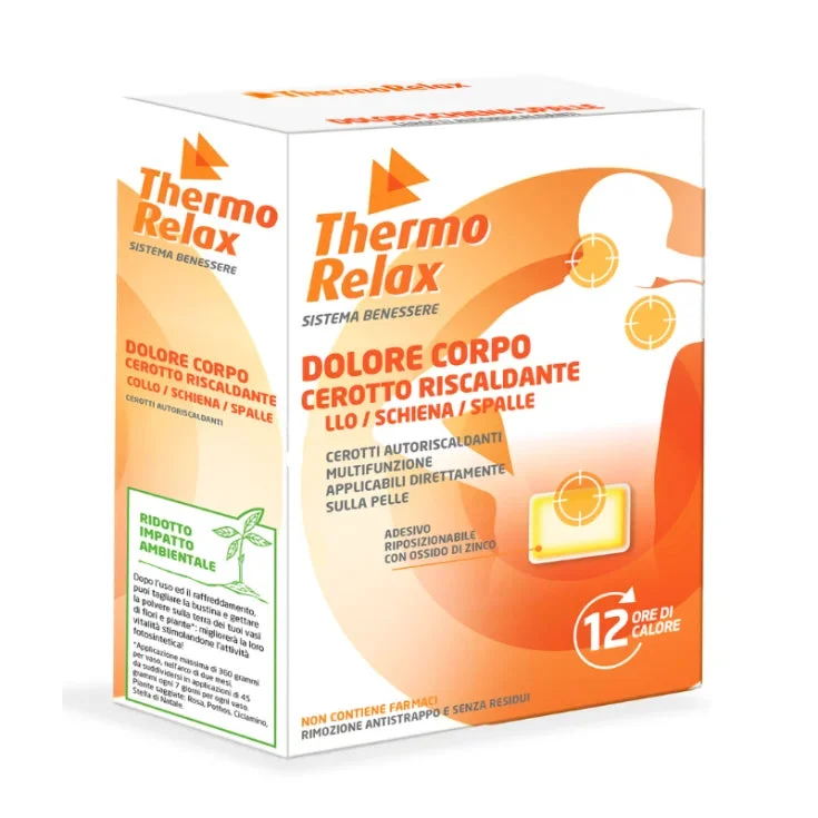 Alsipharma Cerotto Riscaldante Dolore Corpo Thermo Relax 1 Pezzo