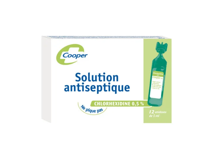 Cooper clorexidina 0,5% soluzione antisettica monodose 12x5 ml