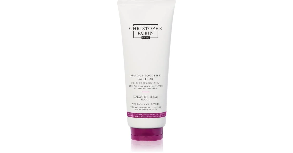 Christophe Robin Rituale Scudo Colore Maschera con bacche di camu-camu Capelli colorati, scoloriti o meches 200ml