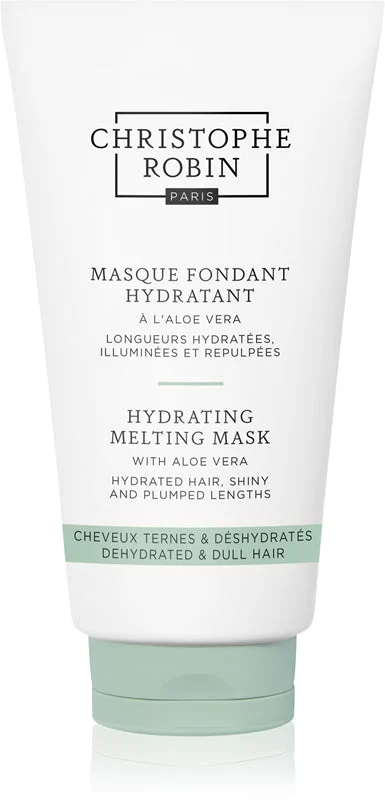 Christophe Robin Rituale Idratante Maschera Fondente Idratante Aloe Vera Capelli Scuri & Disidratati 75ml