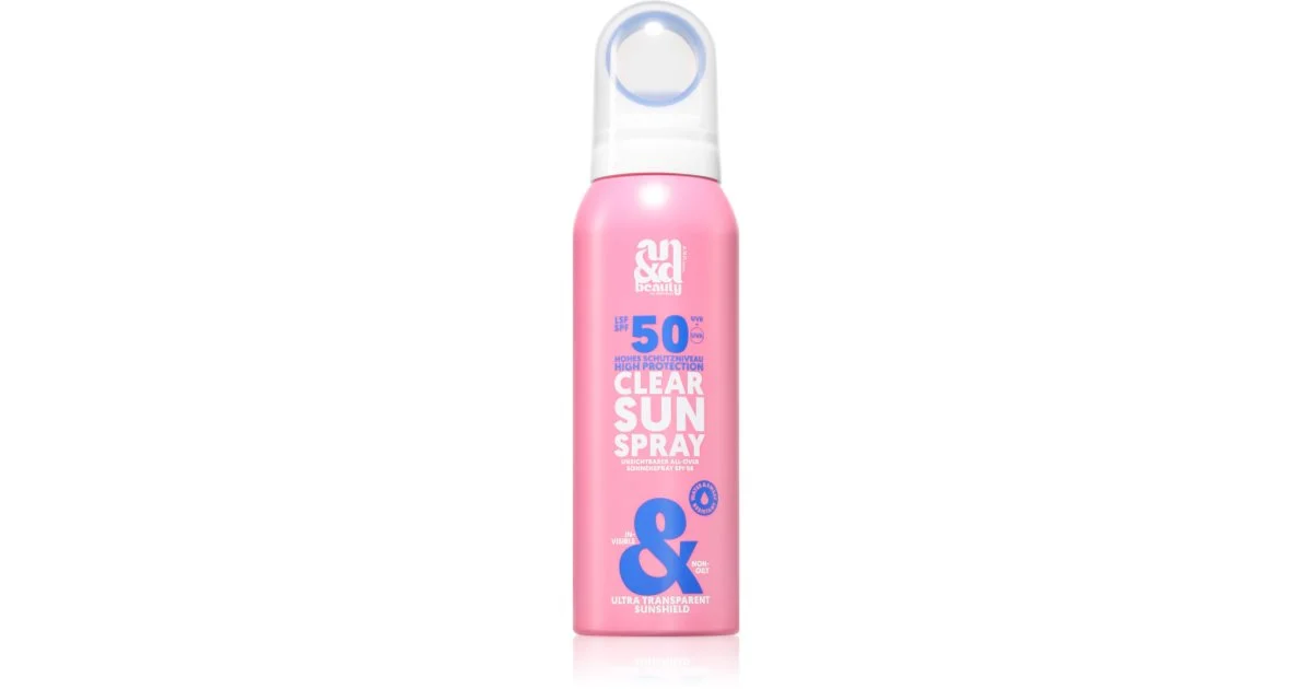 A.N.D. Beauty Clear Sun Spray Protettivo Invisibile Spf 50 100 Ml