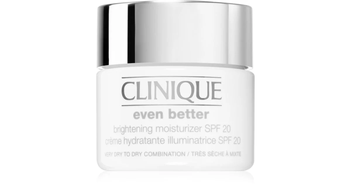 Clinique Even Better Crema Idratante Illuminatrice SPF 20 Pelli da molto Secche a Miste 50ml