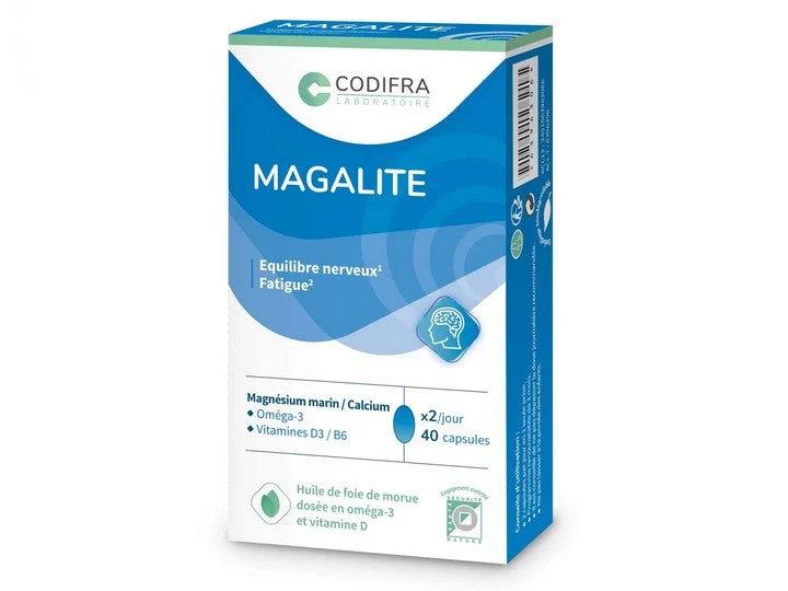 Codifra Magalite Stanchezza & Nervosismo 40 capsule