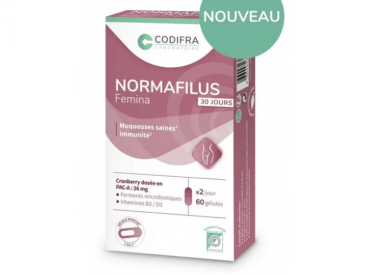 Codifra Normafilus Femina Mucose Sane & Immunità 60 capsule