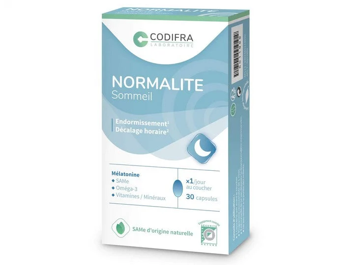 Codifra Normalite Sonno Difficoltà ad Addormentarsi & Spostamento Orario 30 capsule