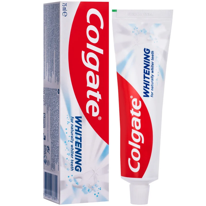 Colgate Whitening - il dentifricio rimuove le discromie e rinforza lo smalto 75 ml