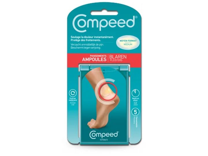 Cerotti per vesciche Compeed con tacco medio 5 cerotti
