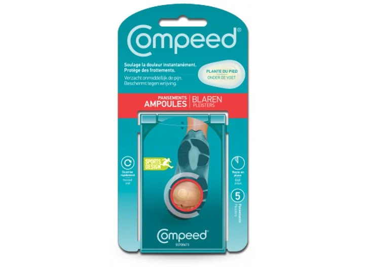 Compeed Medicazioni Blister Pianta del Piede 5 Medicazioni