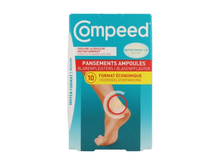 Cerotti per vesciche Compeed con tacco medio 10 cerotti