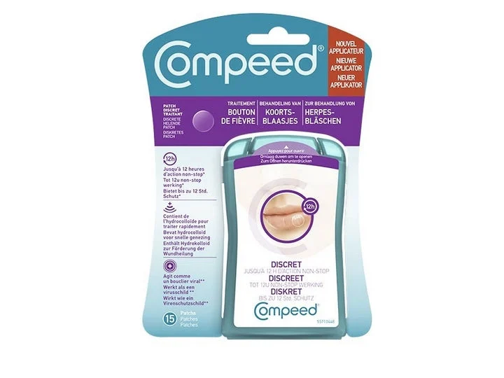 Compeed Trattamento Herpes Invisibile 15 Patch