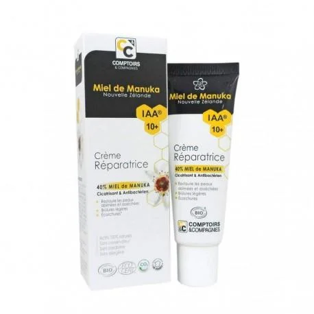 Comptoirs Et Compagnies Crema Riparatrice Miele di Manuka Bio 40ml