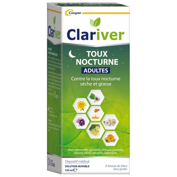 Cooper Clariver Toux Nocturne Adulti 150ml