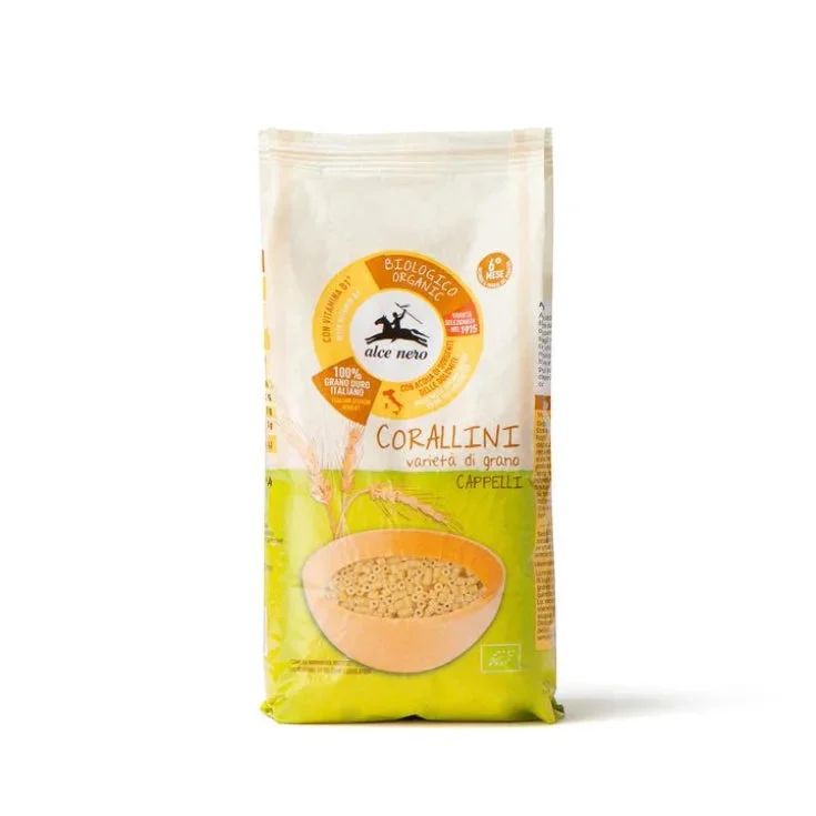 Alce nero Corallini Di Grano Duro Cappelli Alce Nero 500g