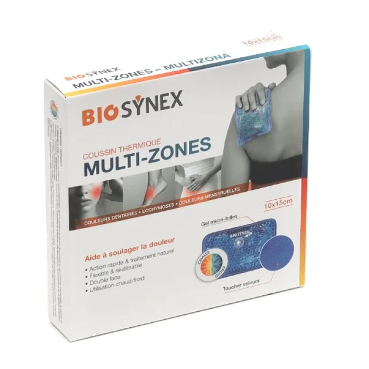 Biosynex Termoterapia Cuscino MultiZone Con Gel Micro-Bille 10x15cm