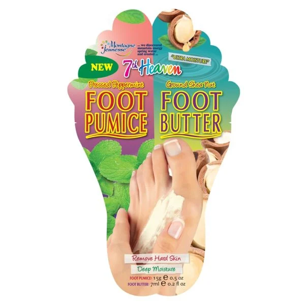 7th Heaven Foot Pumice + Foot Butter (U)