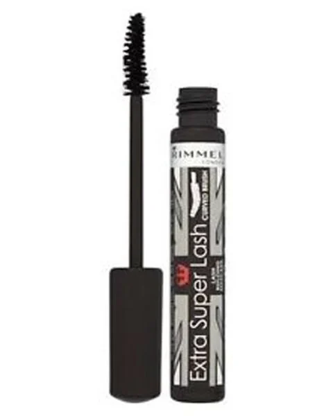 Rimmel Extra Super Lash Mascara Curved Brush 101 Black