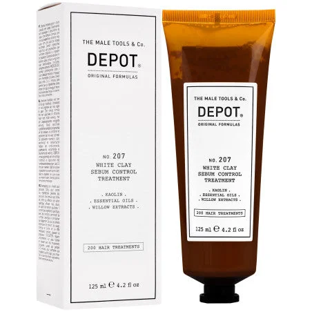 Depot numero207 Controllo del sebo all'argilla bianca 125 ml