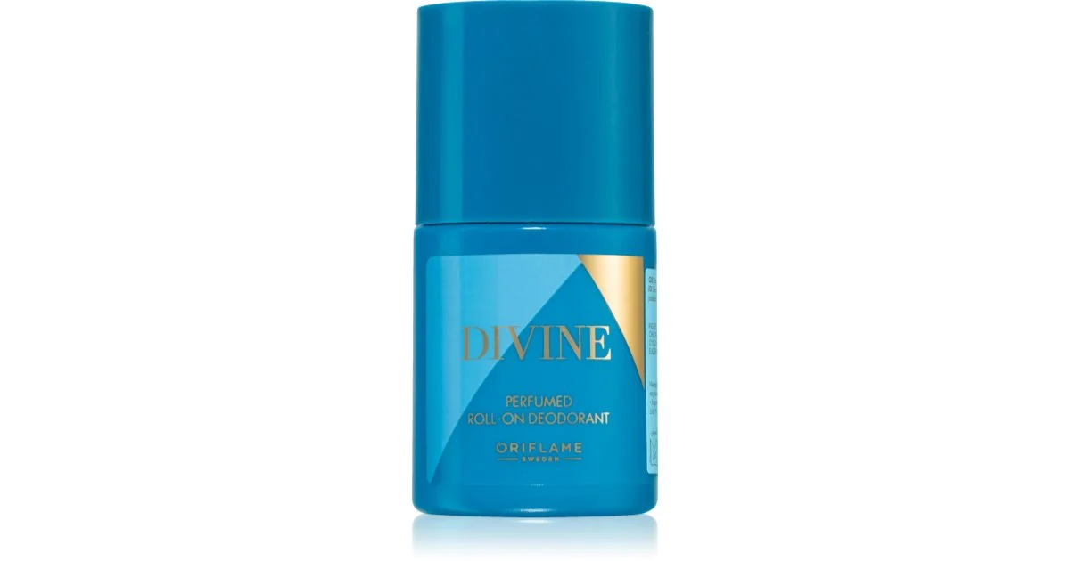 Oriflame Divine deodorante roll-on da donna 50 ml