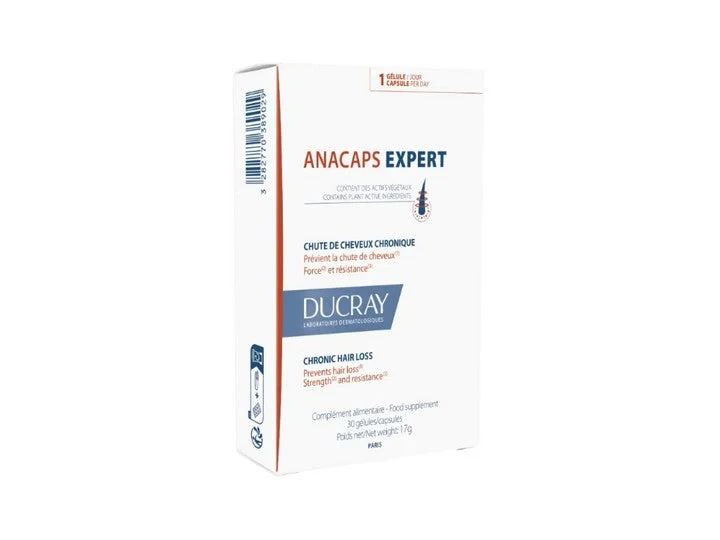 Ducray Anacaps Expert Perdita di Capelli Cronica 30 Capsule