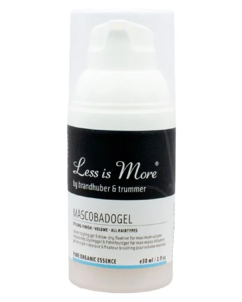 Less is More Mascobadogel