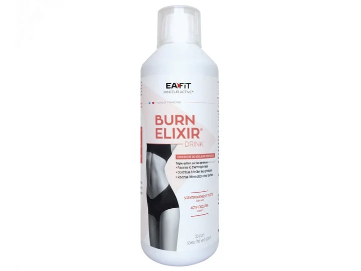 Eafit Burn Elixir Drink - Concentrato di Bruciatore Rinforzato Sapore Tè Verde Speziato 500 ml