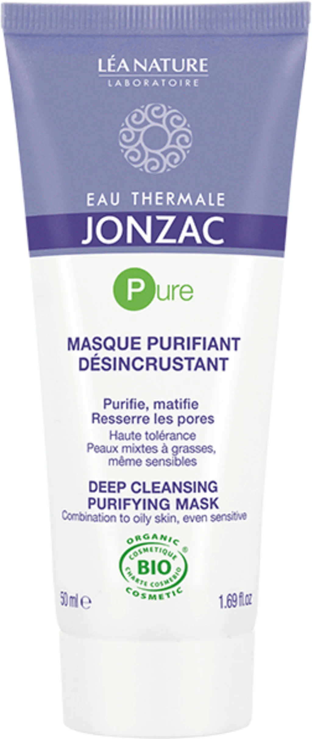 Eau thermale Jonzac Pure Maschera purificante disincrostante 50ml