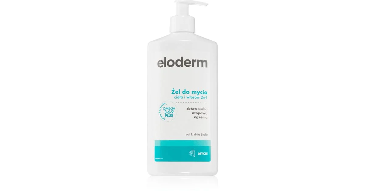 Eloderm Gel Doccia Detergente Per Corpo E Capelli Per Neonati 400 Pz