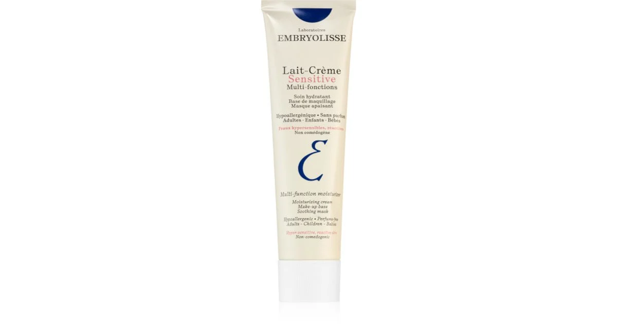 Embryolisse Latte-Crema Sensitive Cura Idratante Nutritivo Multi-funzione 100ml