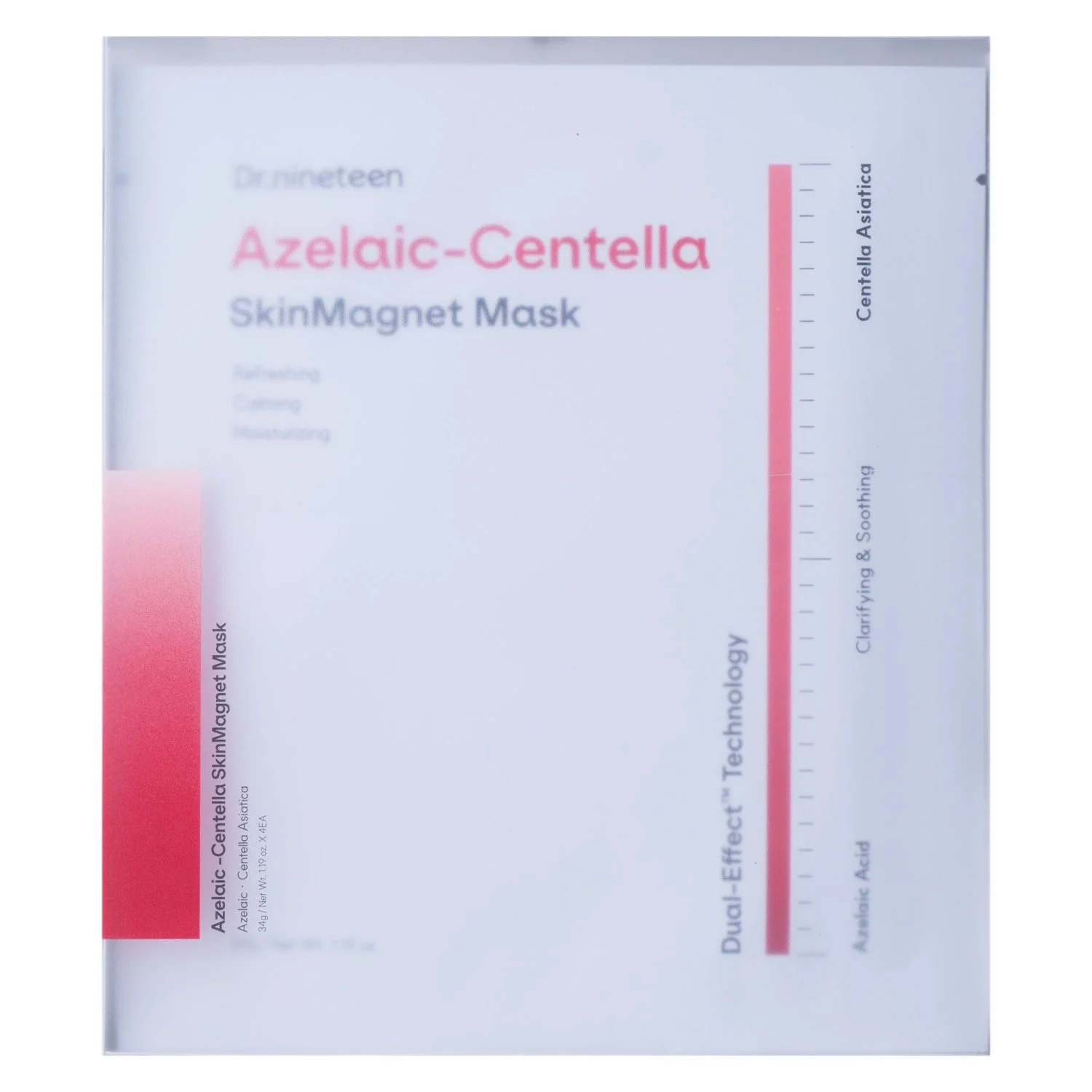 Dr.nineteen Azelaic-Centella Skin Magnet Maschera 4x34g