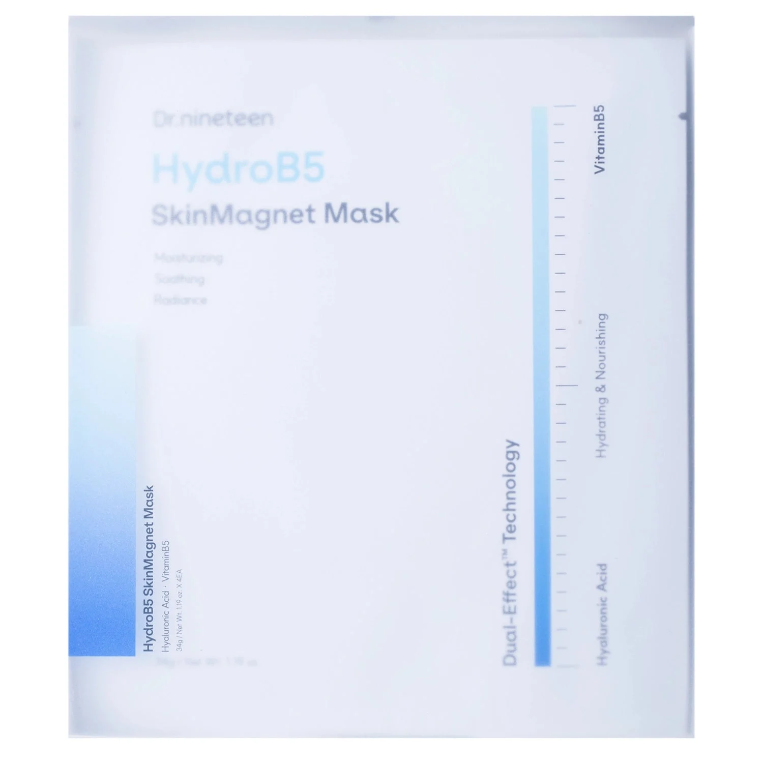 Dr.nineteen Hydro B5 Skin Magnet Maschera 4x34g