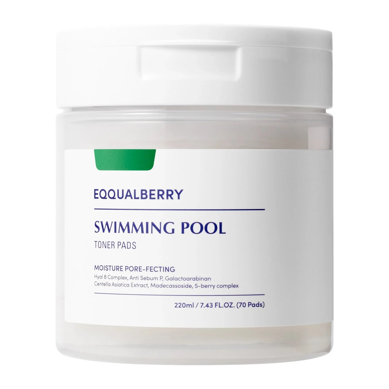 Eqqualberry Swimming Pool Pad Tonico Idratante 70 pz 220ml