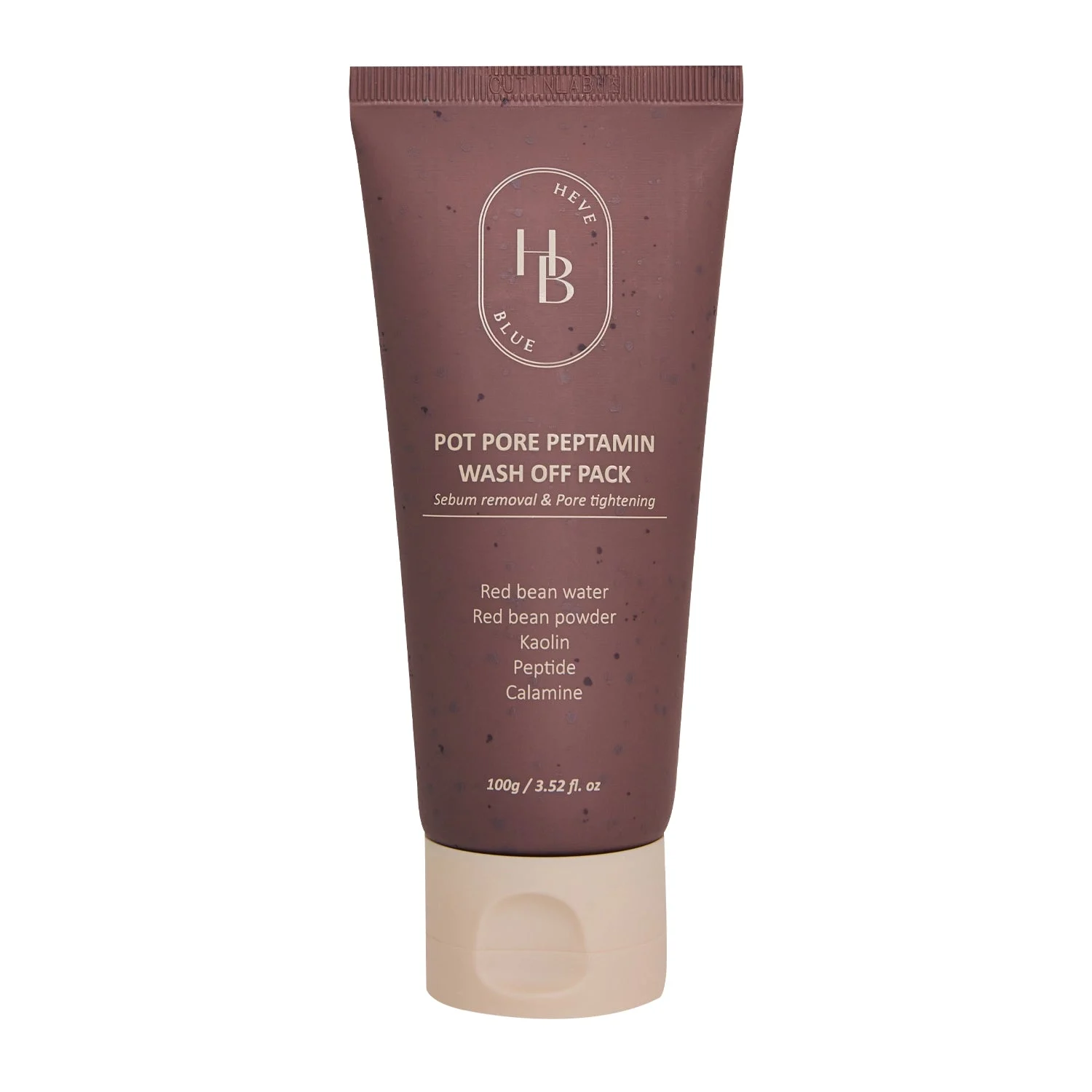 Heveblue Pot Pore Peptamin Wash-off Pack Maschera Restringente Pori 100g