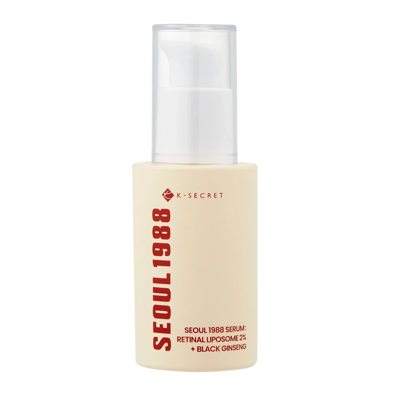 K-secret Seoul 1988 Siero Rassodante Retinal Liposome 2% Black Ginseng 30ml