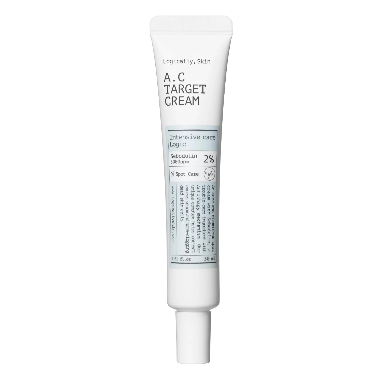 Logically, Skin A.C Target Crema Anti-Imperfezioni Lenitiva 30ml