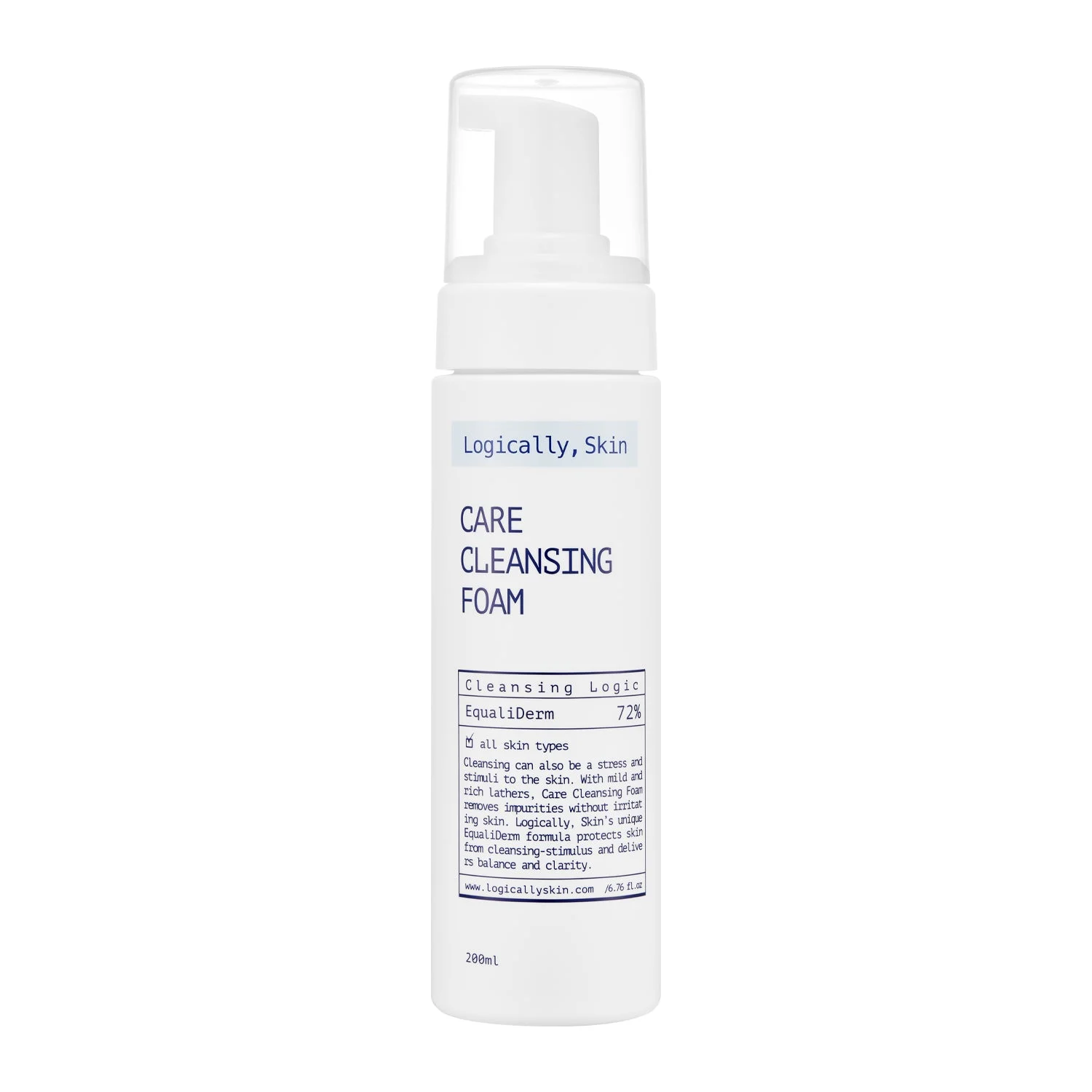Logically, Skin Care Schiuma Detergente 200ml