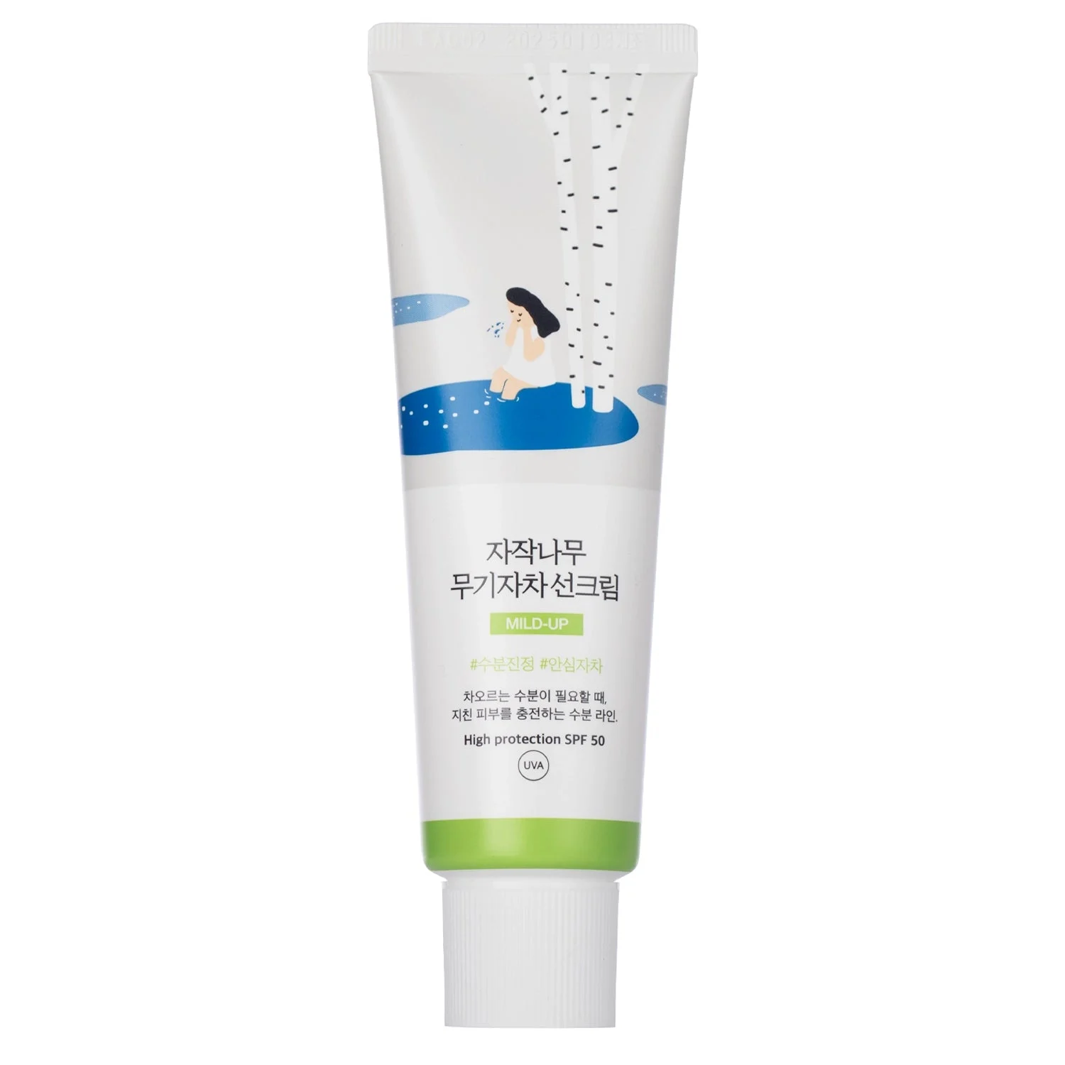 Round Lab Idratante Mild-Up Protezione Solare SPF50+ Idratante Leggera 50ml