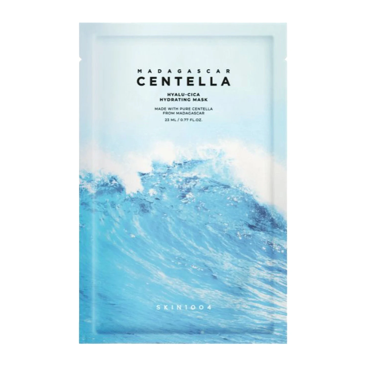 Skin1004 Madagascar Centella Hyalu-Cica Maschera in Tessuto Idratante Profonda Intensa 23ml