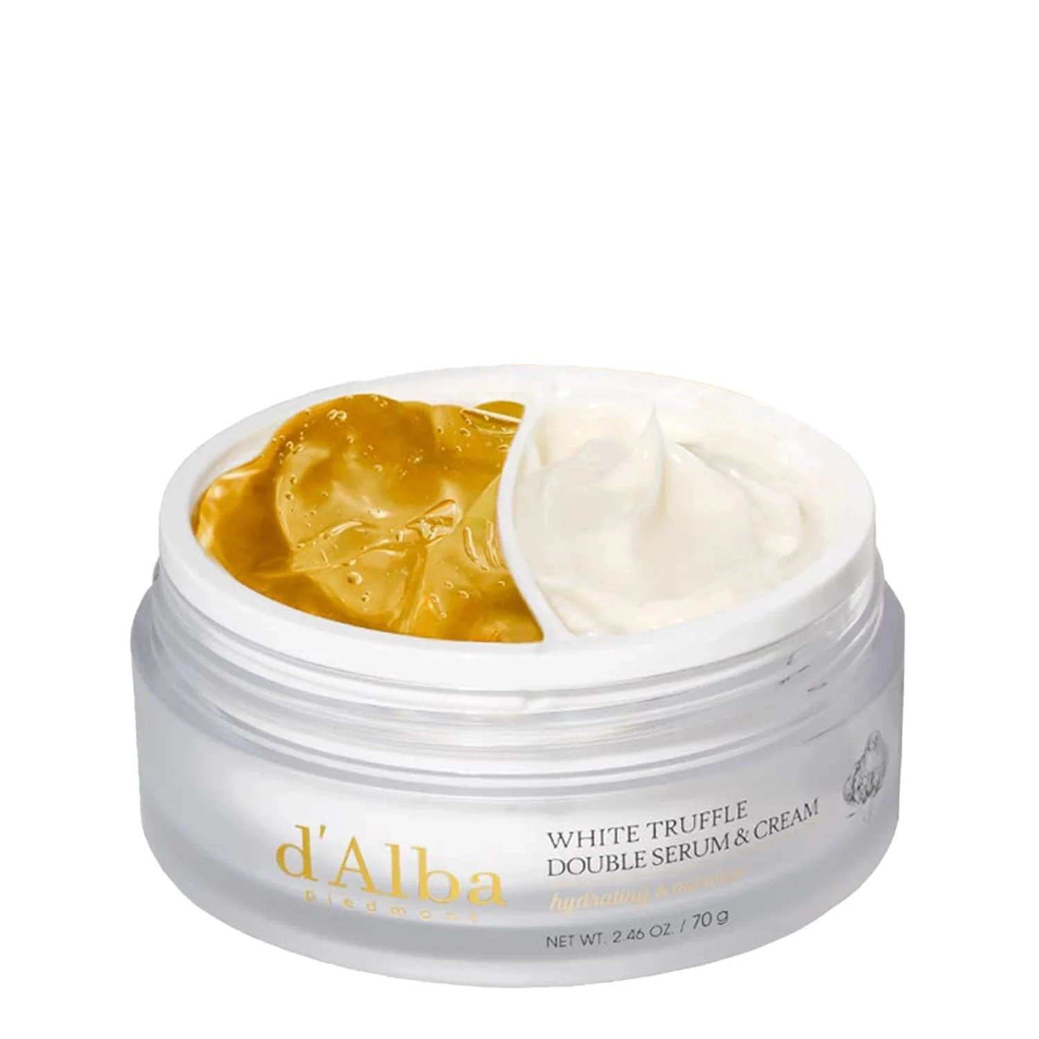 d'Alba White Truffle Double Siero e Crema Anti-Rughe 70g