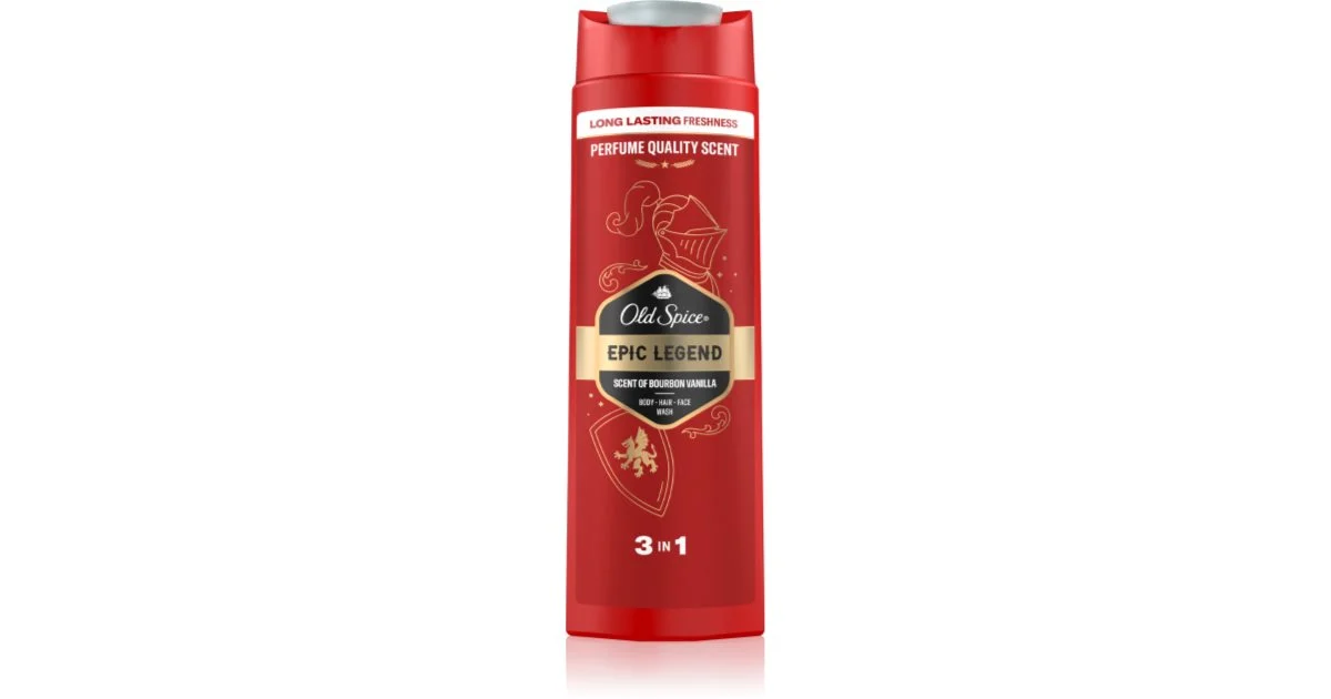 Old Spice Epic Legend gel doccia per viso, corpo e capelli per uomo 400 ml