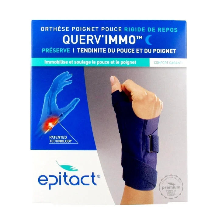 Epitact QUERV'IMMO Ortesi rigida pollice-polso a riposo (sinistra - taglia M)