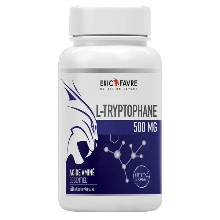 Eric Favre L-Triptofano 500mg - Aminoacido Essenziale - 60 Capsule