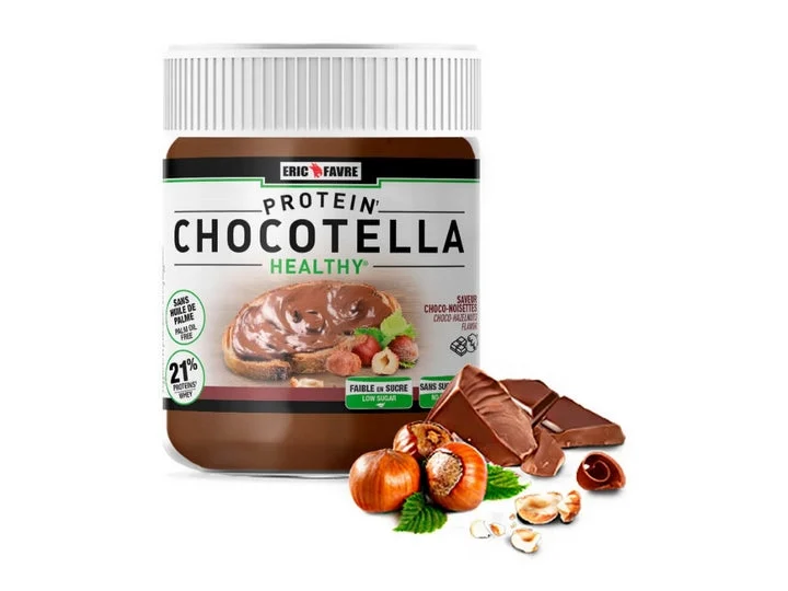 Eric Favre Protein Chocotella Healthy Sapore Cioccolato Nocciola 250g