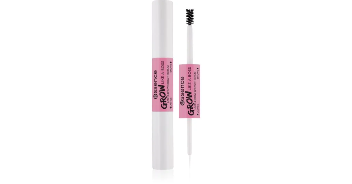 Essence Cosmetics Grow Like A Boss Siero Stimolante Per La Crescita Di Sopracciglia e Ciglia 6ml