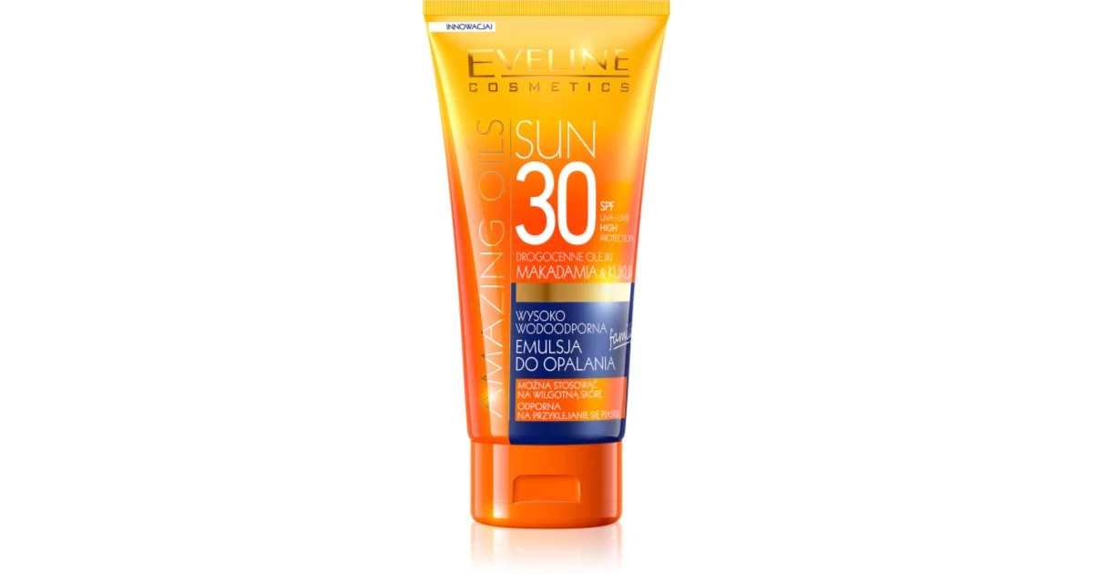 Eveline Cosmetics Amazing Oils Latte Abbronzante Spf 30 200 Ml