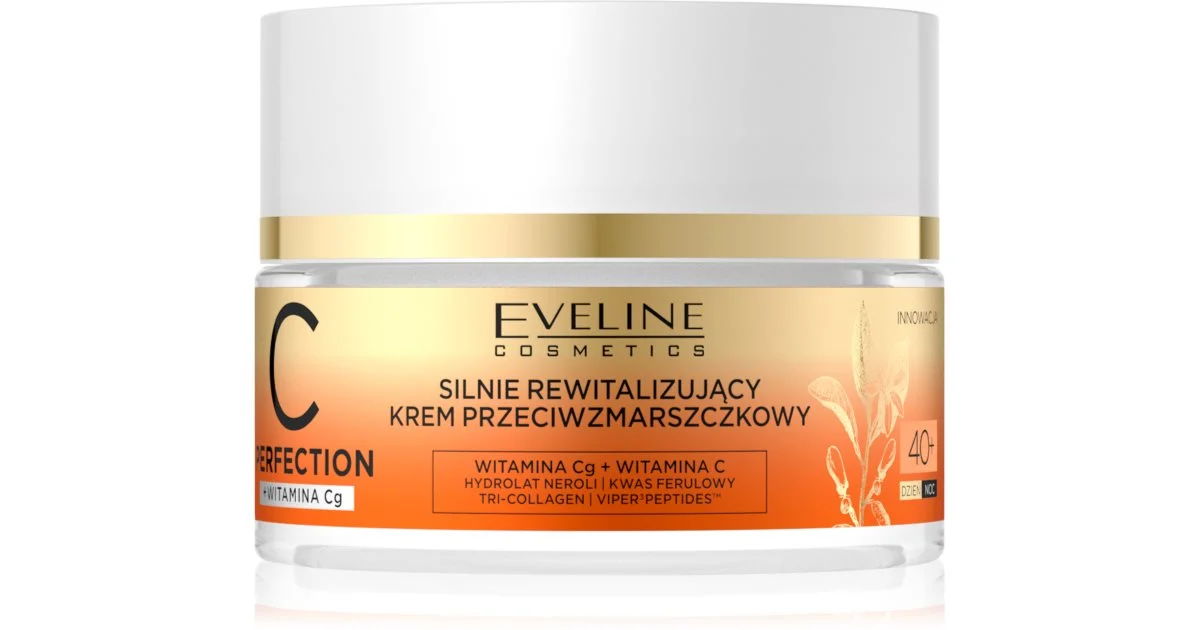 Eveline Cosmetics C Perfection Crema Rivitalizzante Con Vitamina C 40+ 50 Ml