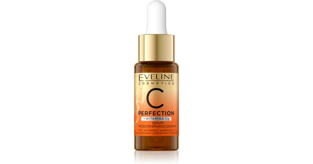 Eveline Cosmetics C Perfection Siero Antirughe Con Vitamina C 18 Ml